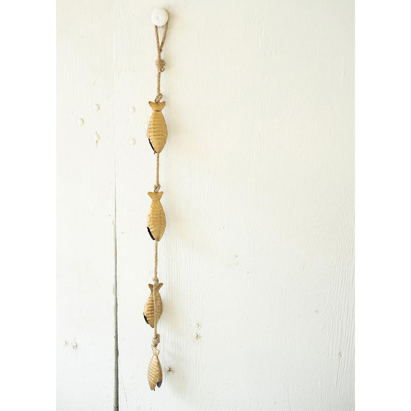 Fish Bell Cluster Garland Set of 2