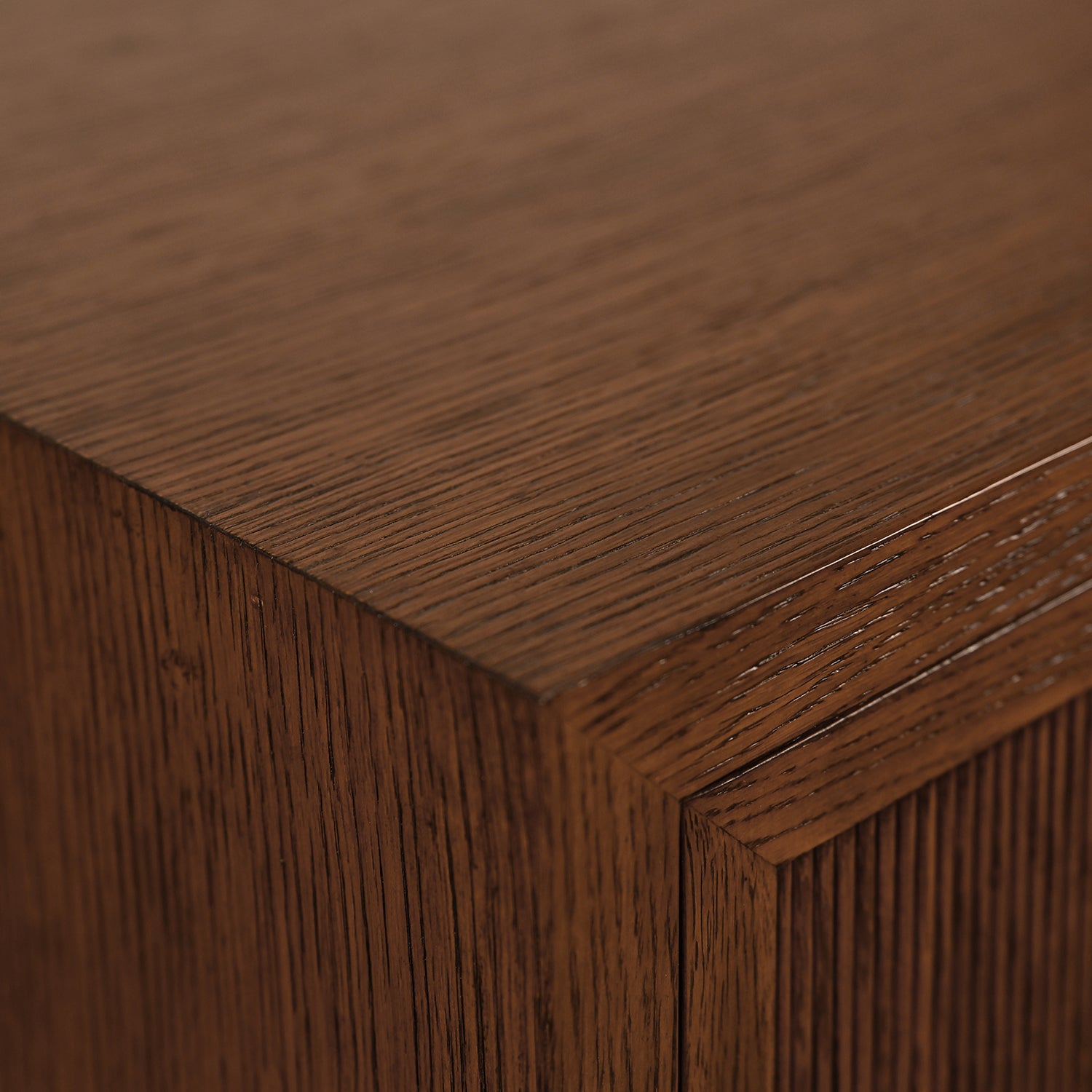 Worlds Away Novalie Provincial Brown Two Drawer Side Table