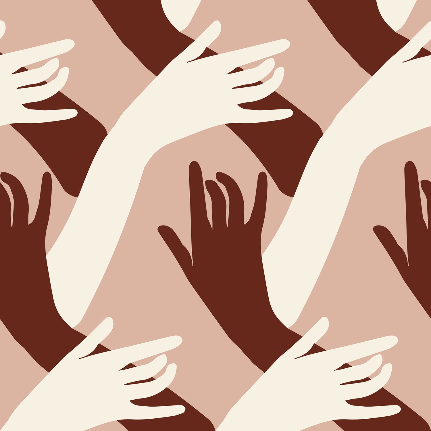 Mitchell Black x Natalie Papier Connect Wallpaper