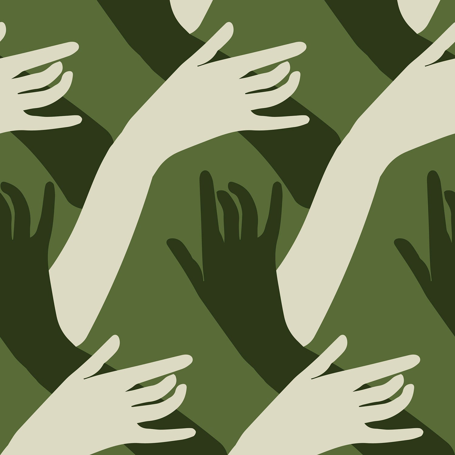 Mitchell Black x Natalie Papier Connect Wallpaper