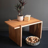 Adjustable Acacia Wood Coffee Table