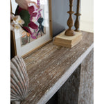 Whitewashed Console Table