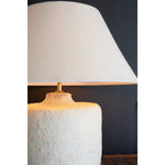 Cylinder Mache Table Lamp