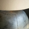 Recycled Iron Round Table Lamp