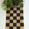 Checkered Seagrass Table Runner Set of 2
