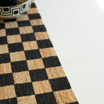 Checkered Seagrass Table Runner Set of 2