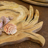 Carved Crab Platter