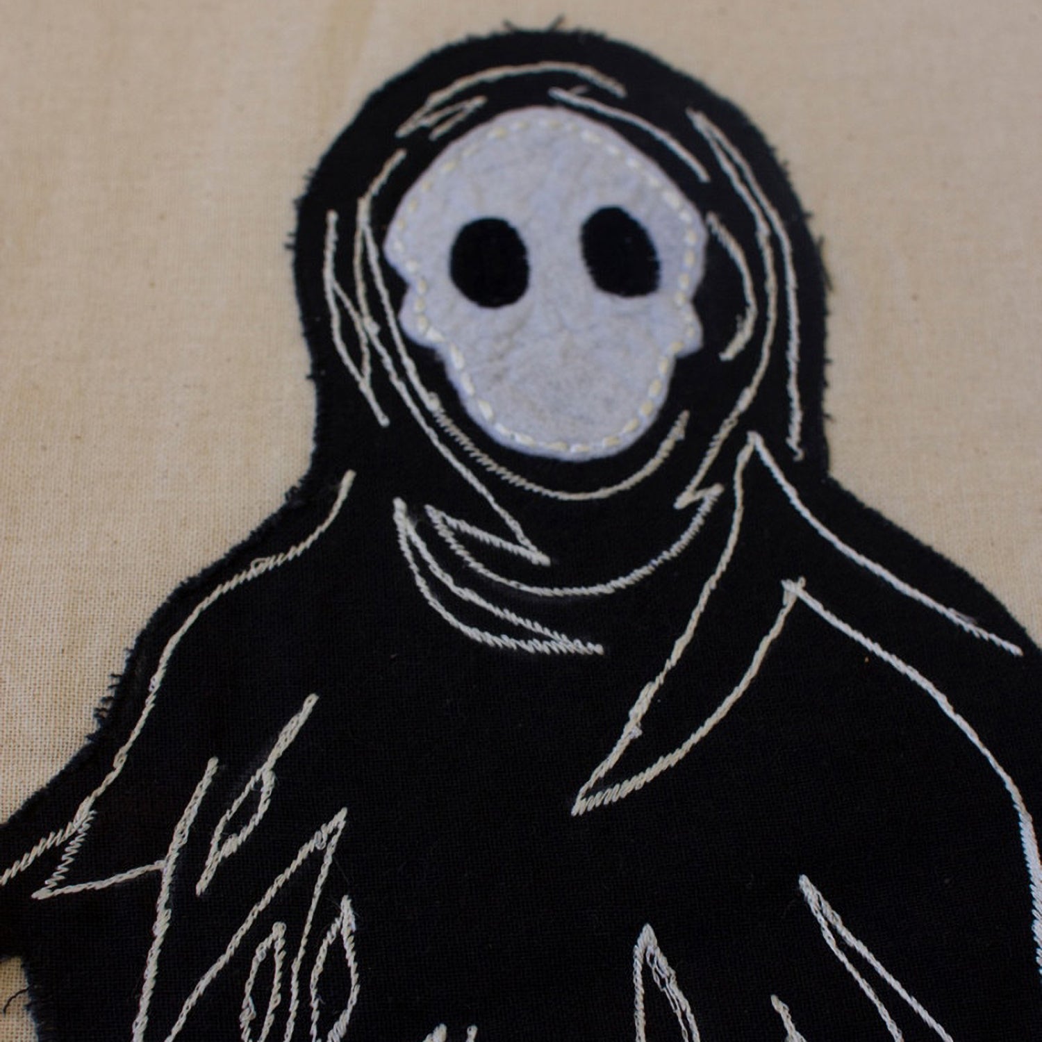 Halloween Black Tea Towel Set of 4