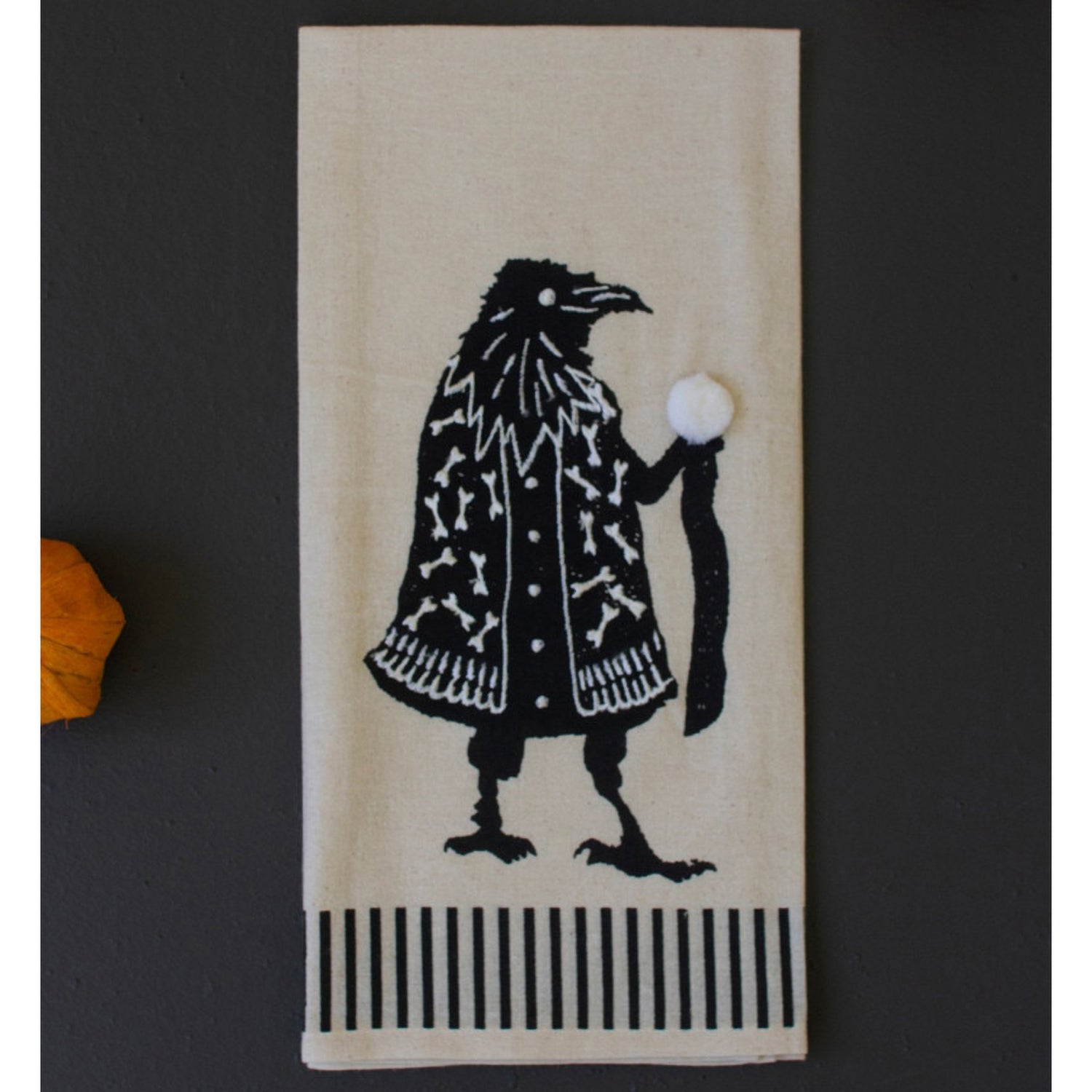 Halloween Black Tea Towel Set of 4
