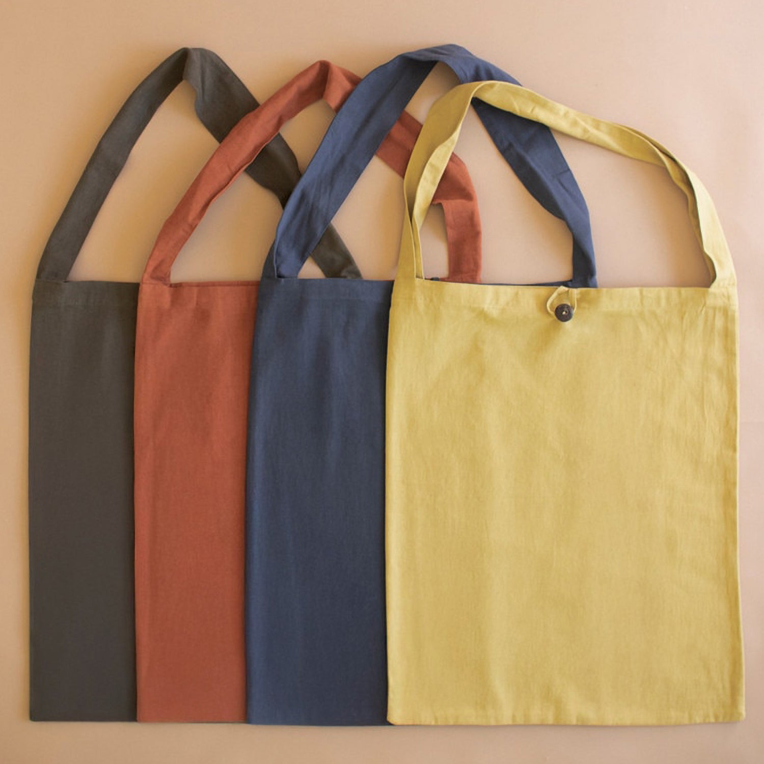 Oversized Cotton Tote Set of 4