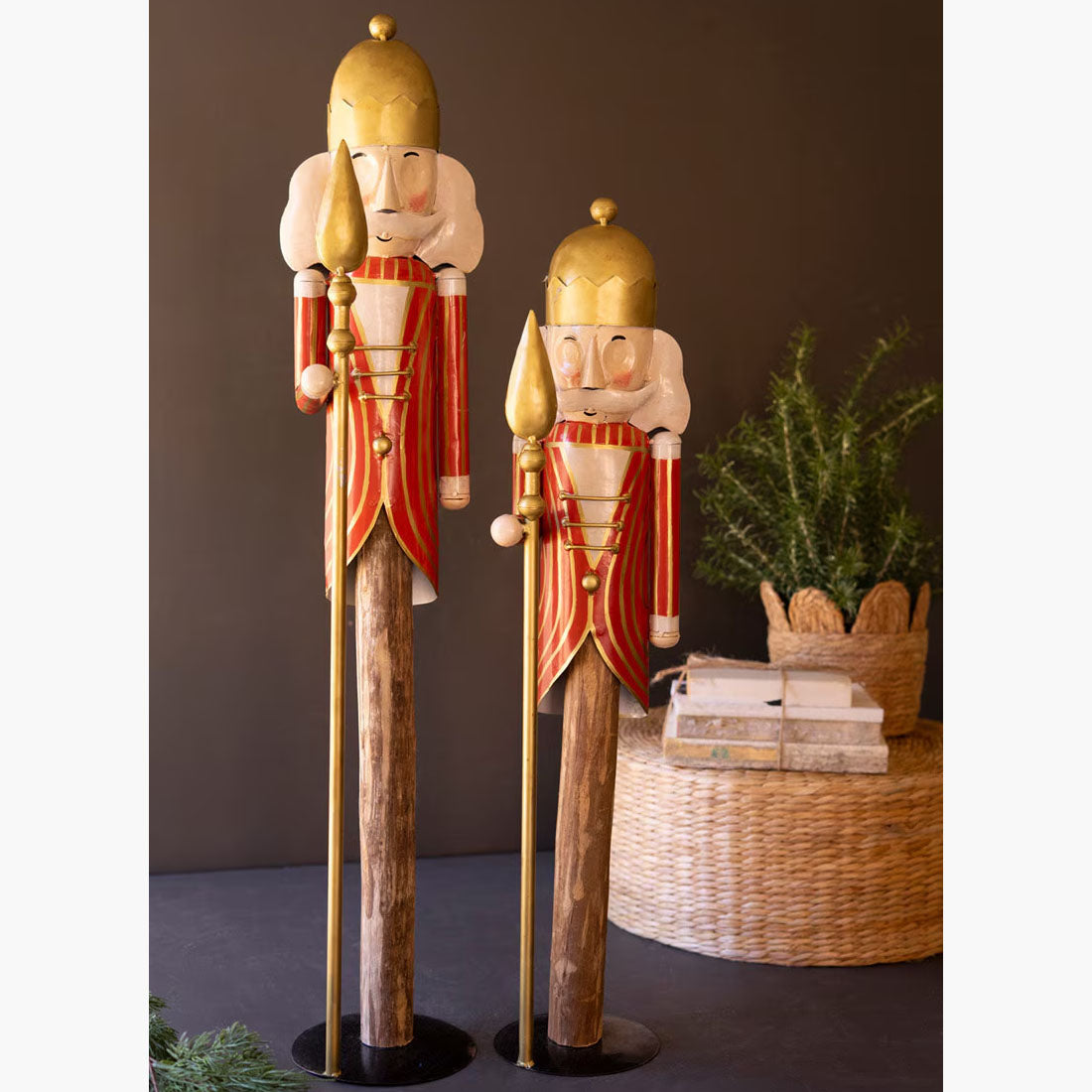 Nutcracker Sculpture Set of 2