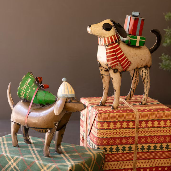 Christmas Dogs Set of 2