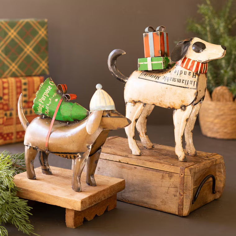 Christmas Dogs Set of 2