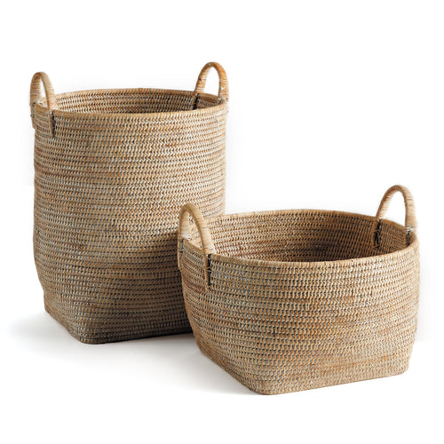 Burma Rattan Orchard Basket Set of 2