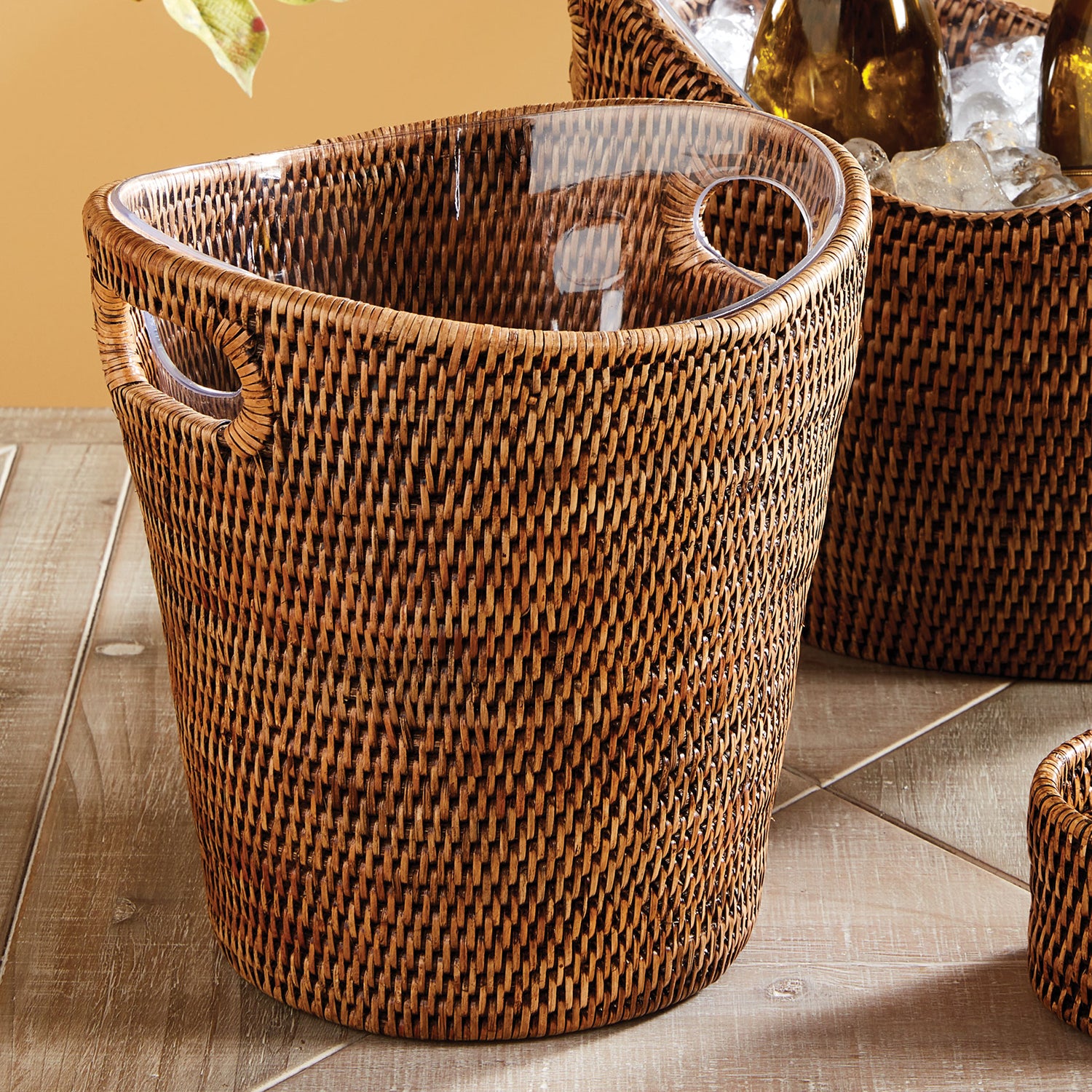 Burma Rattan Beverage Tub