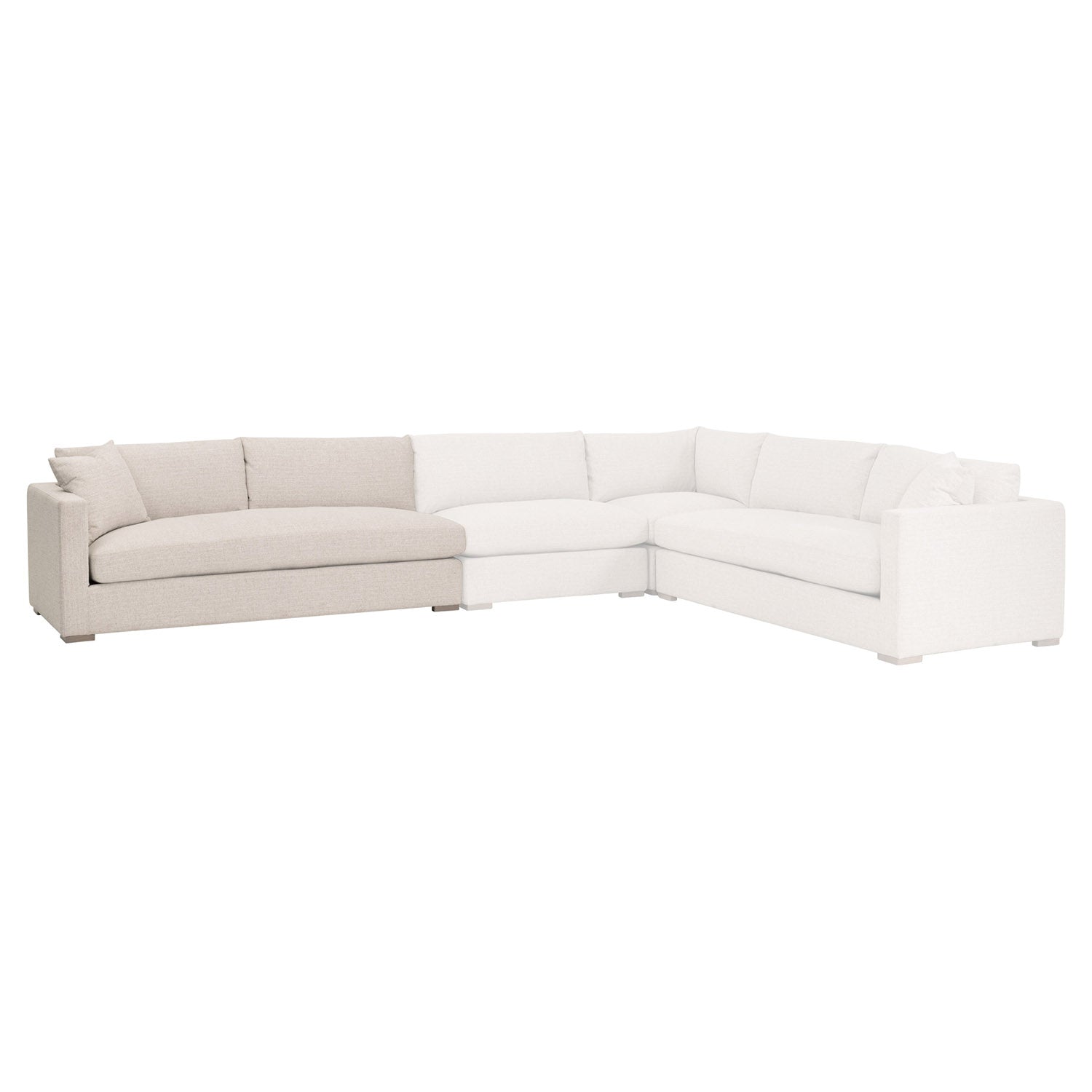 Newport Outdoor Modular 2 Seat Arm Sofa
