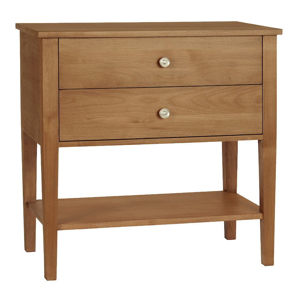 Redford House Noah 2 Drawer Side Table Set of 2