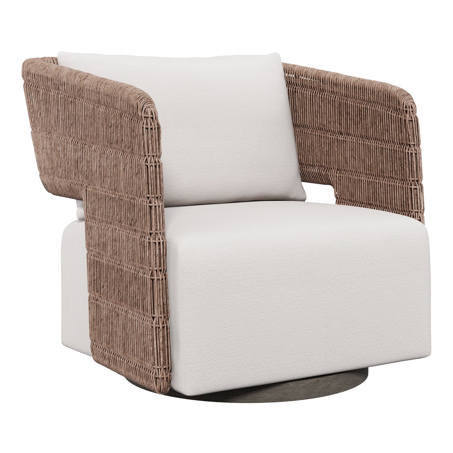 Bernhardt Exteriors Maldives Outdoor Swivel Chair