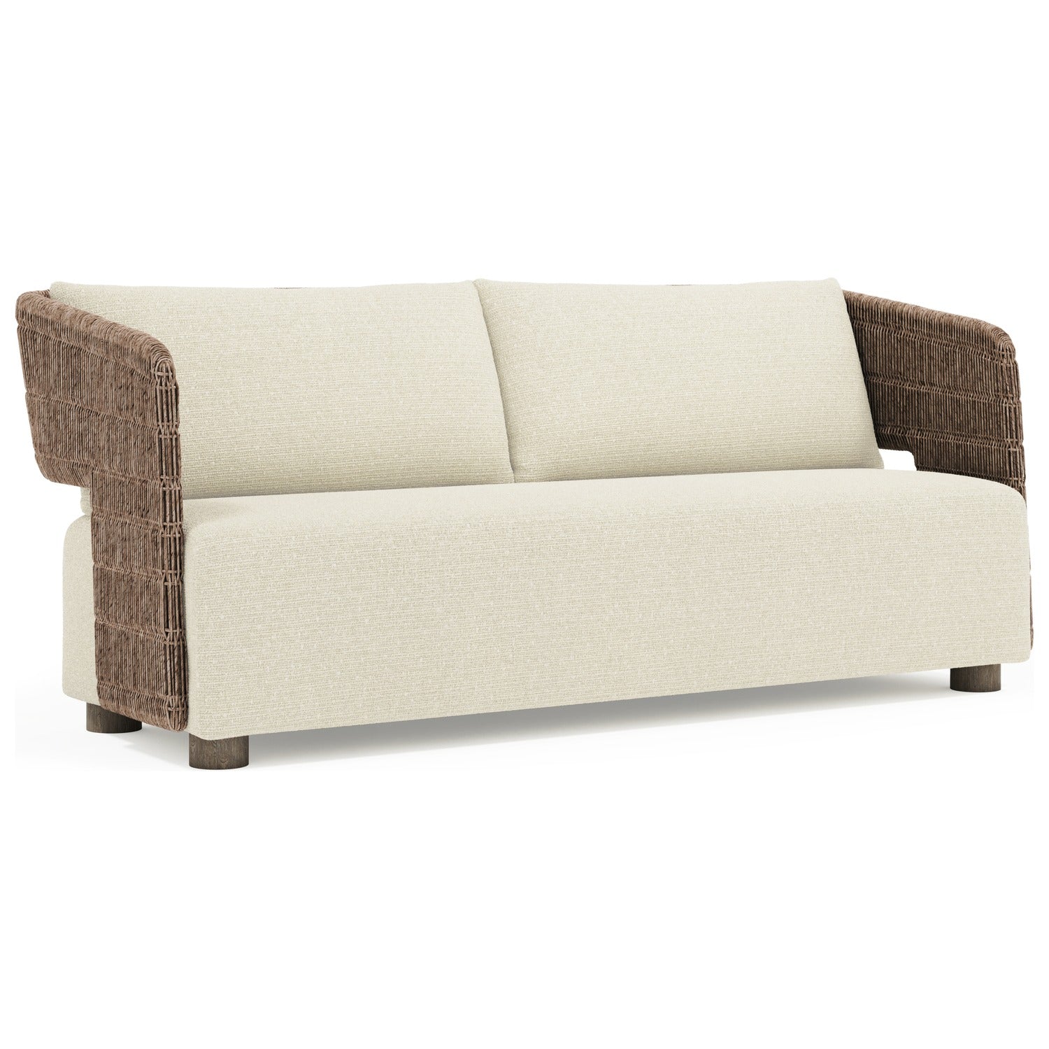 Bernhardt Maldives Cream Outdoor Sofa