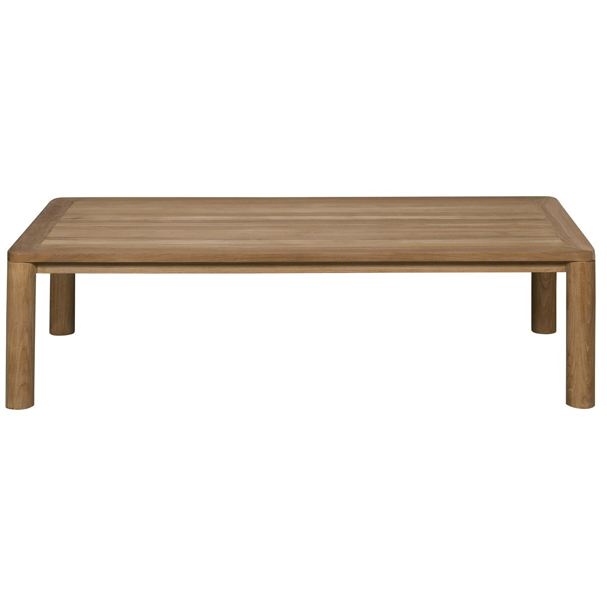 Vanguard Furniture Horizon Natural Teak Outdoor Cocktail Table Rectangle