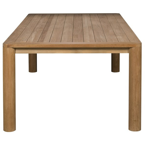 Vanguard Furniture Horizon Natural Teak Outdoor Rectangle Dining Table