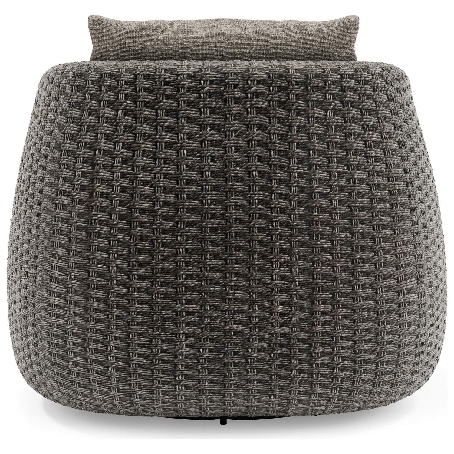 Bernhardt Sarene Gray Outdoor Swivel Chair