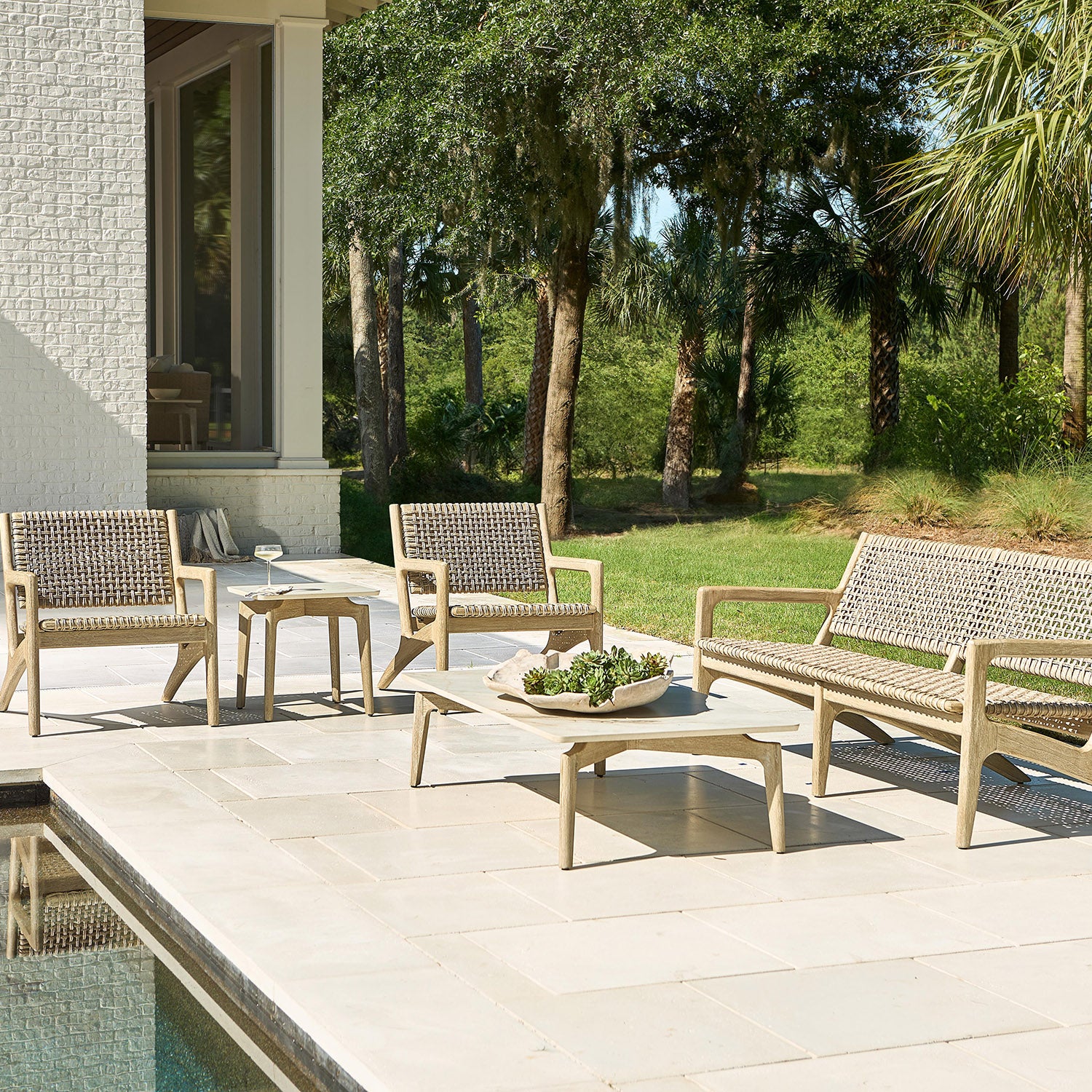 Bernhardt Exteriors Atlas Outdoor Sofa