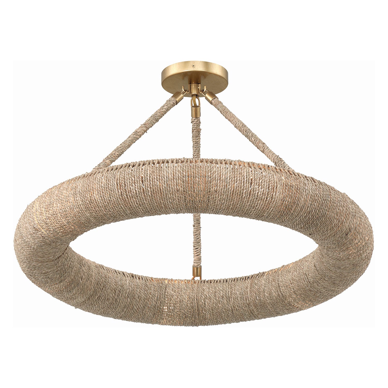 Crystorama Oakley Semi Flush Ceiling Mount