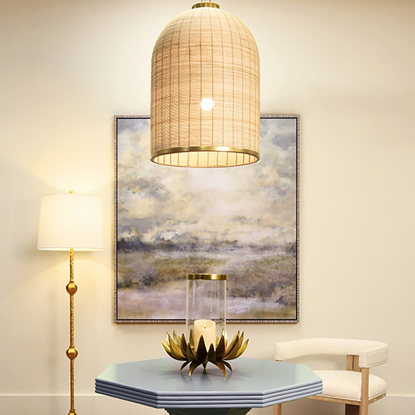 Worlds Away Laken Pendant