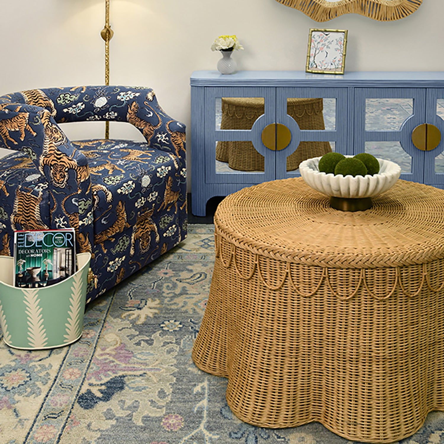 Worlds Away Giada Coffee Table