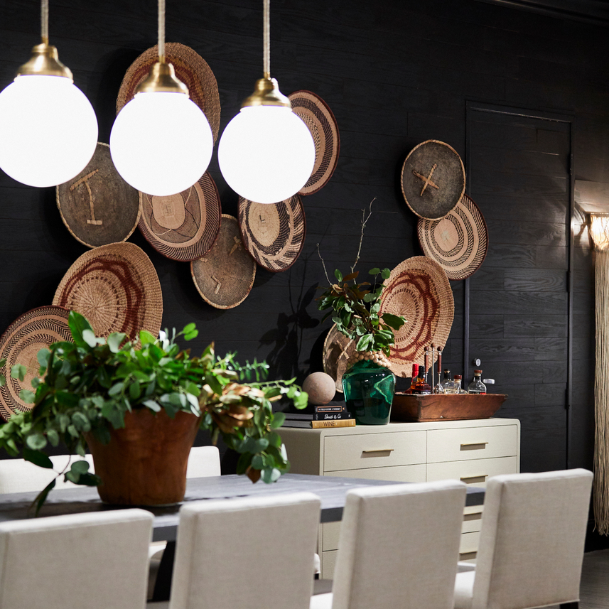 Ro Sham Beaux Orb Clear Pendant