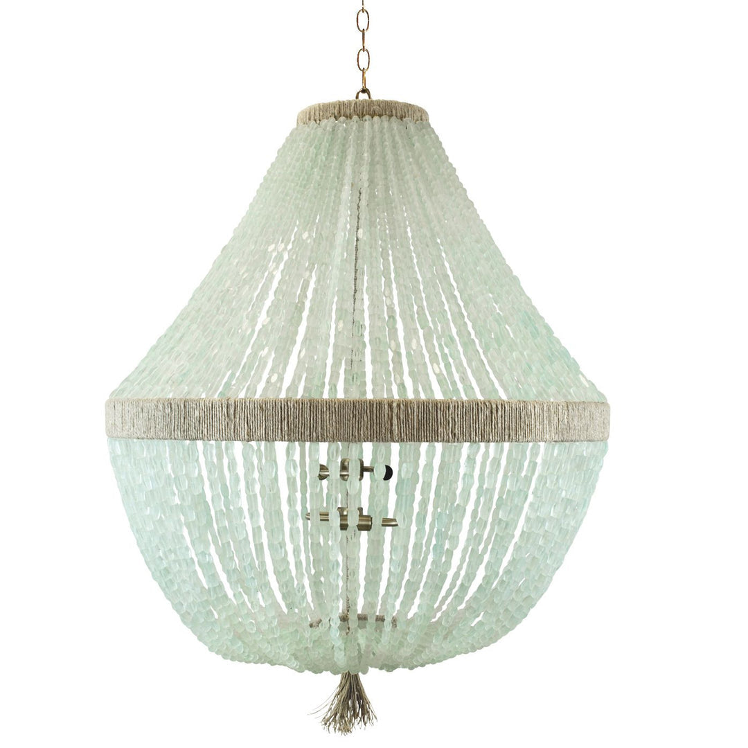 Ro Sham Beaux Orbit 30 Coke Bottle Glass Chandelier