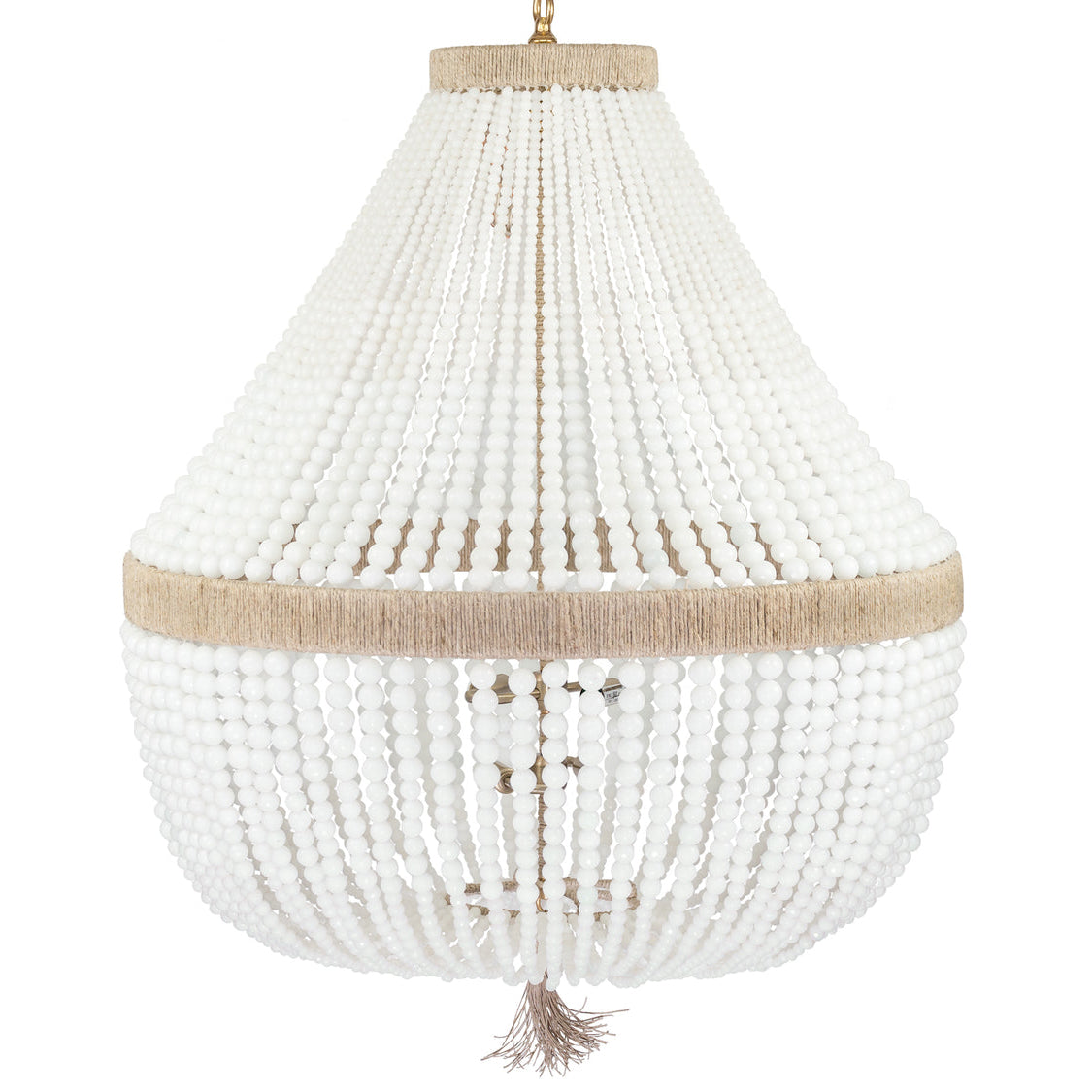 Ro Sham Beaux Orbit 30 Milk Chandelier