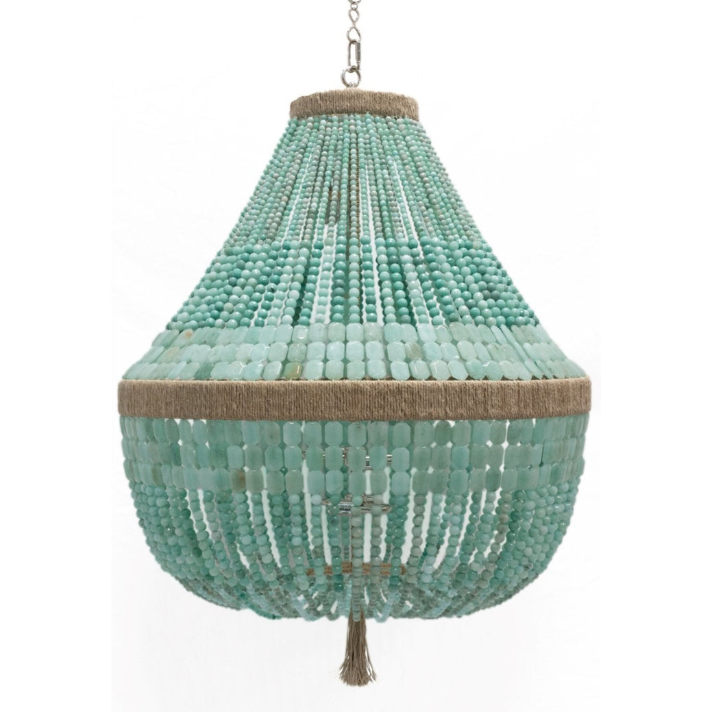 Ro Sham Beaux Orbit 30 Seascape Agate Chandelier