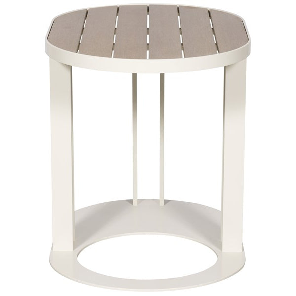 Vanguard Furniture Montecito White Shimmer Outdoor Accent Table