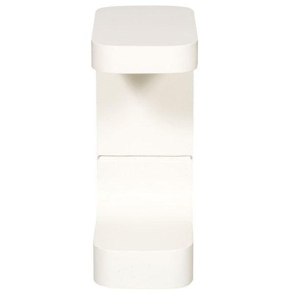 Vanguard Furniture Collins Stone White Outdoor End Table