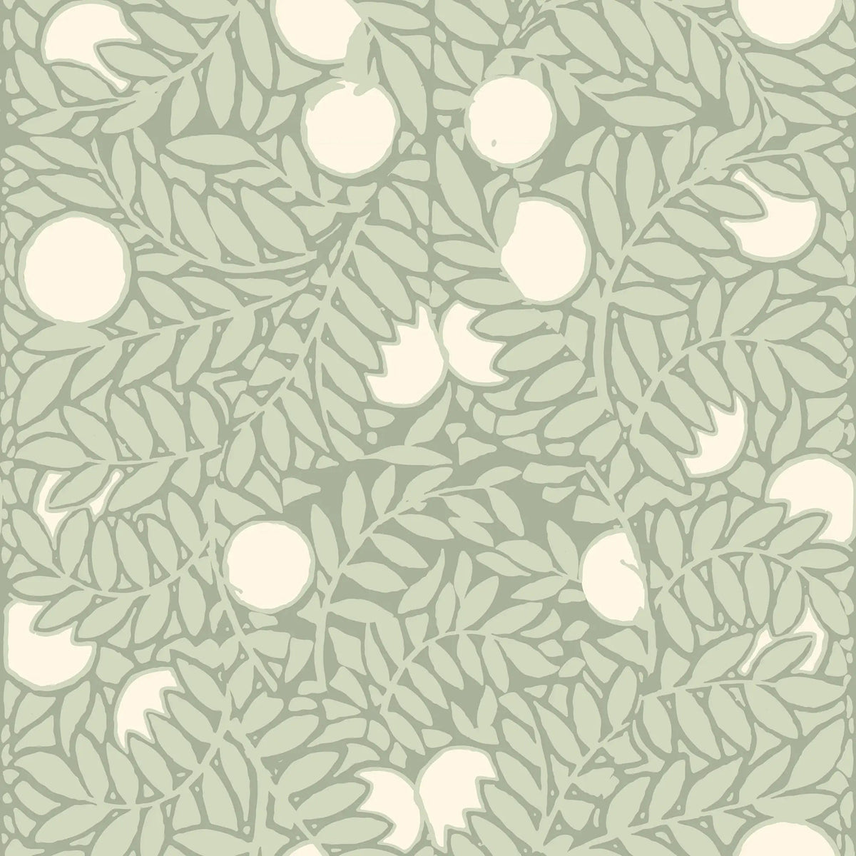 Mitchell Black Orange Grove II Wallpaper