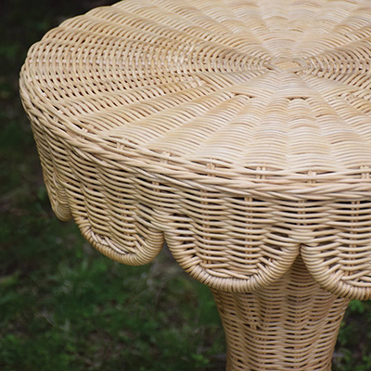 Worlds Away Orla Side Table