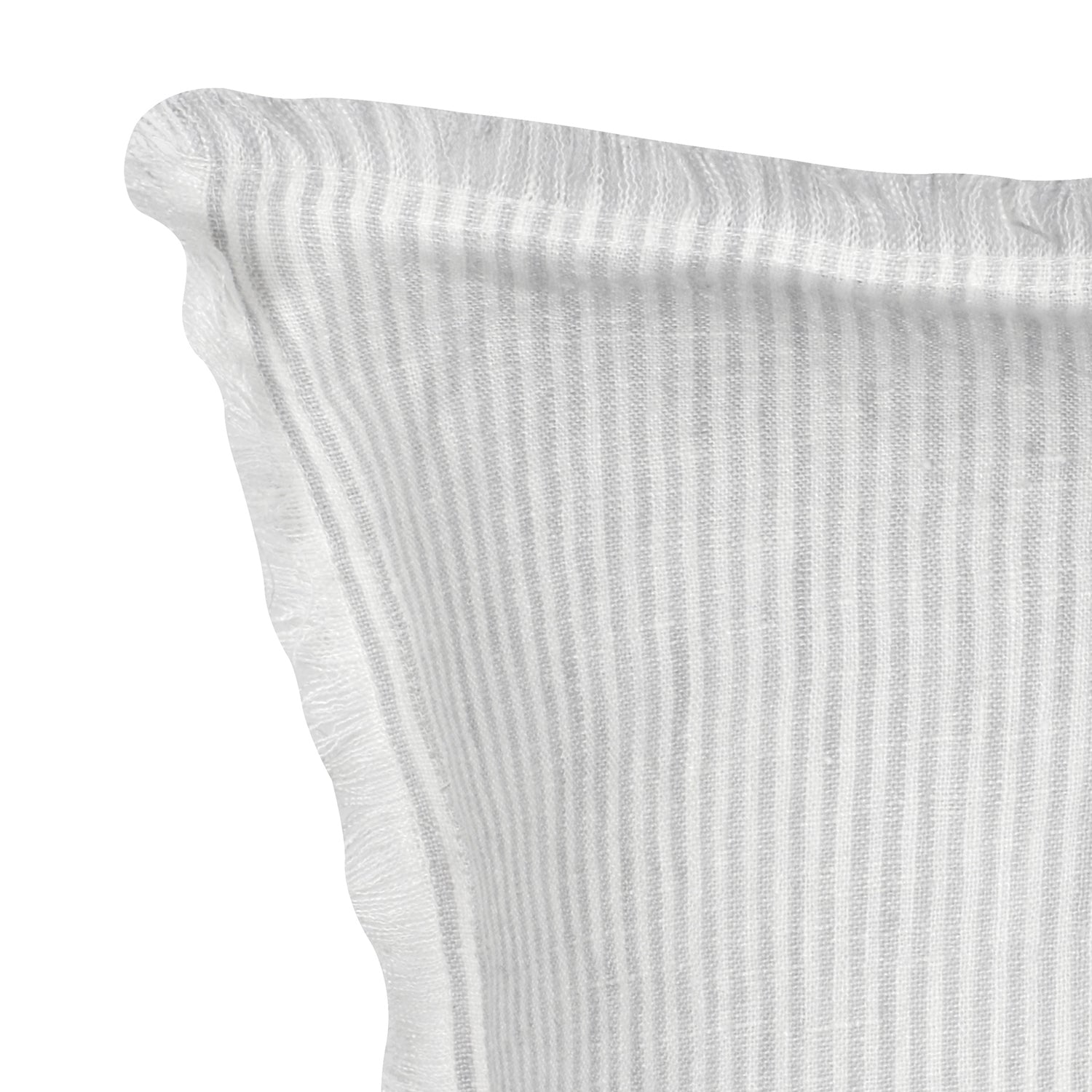 Anaya So Soft Pinstripe Linen Pillow