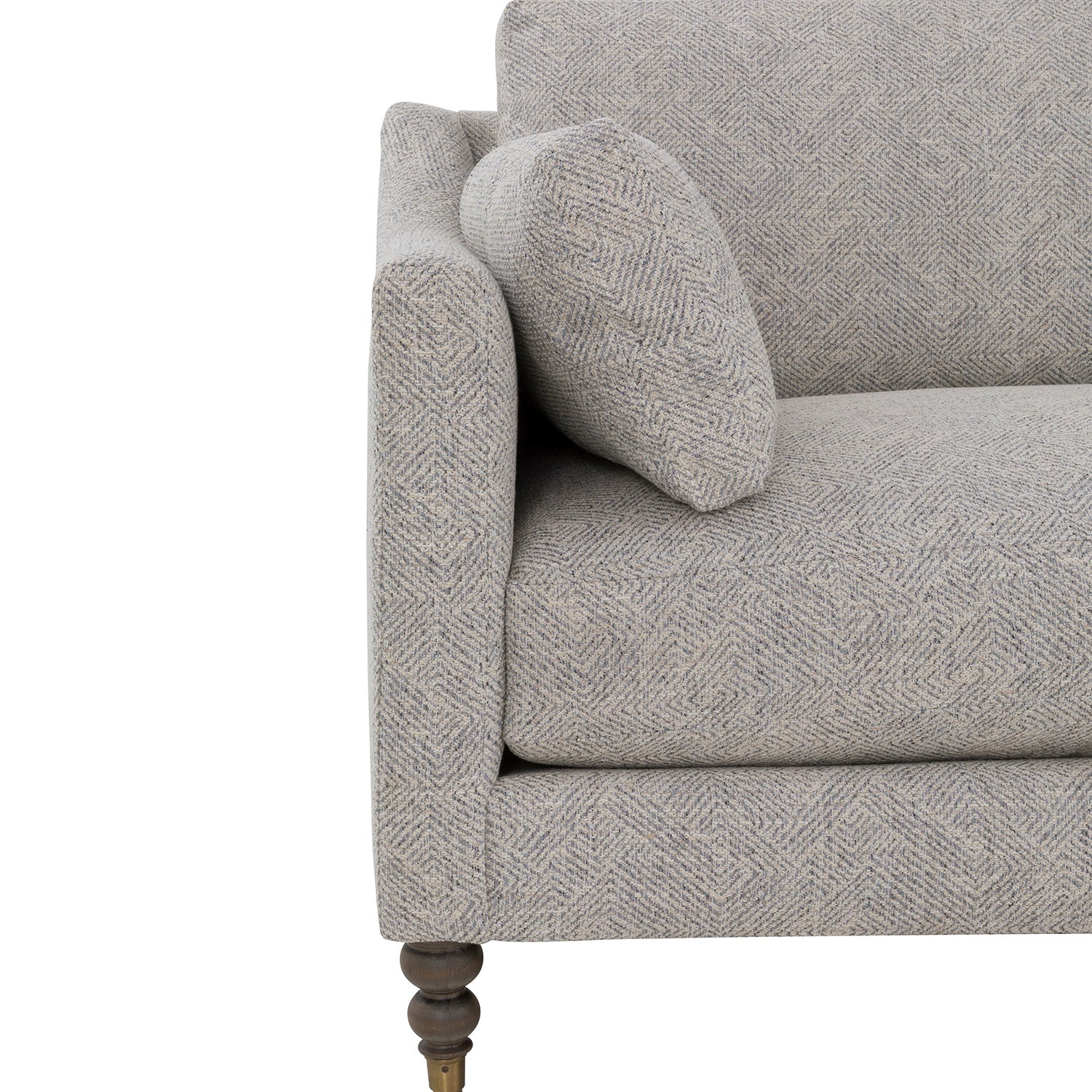 Fairfield Chair Dolce Mist 100in Grande Sofa — view 4