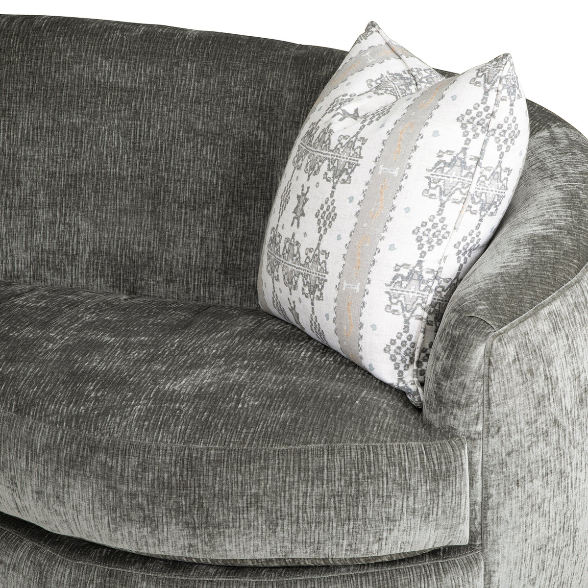 Fairfield Chair Marilyn Sage 87in Sofa w/Pillows
