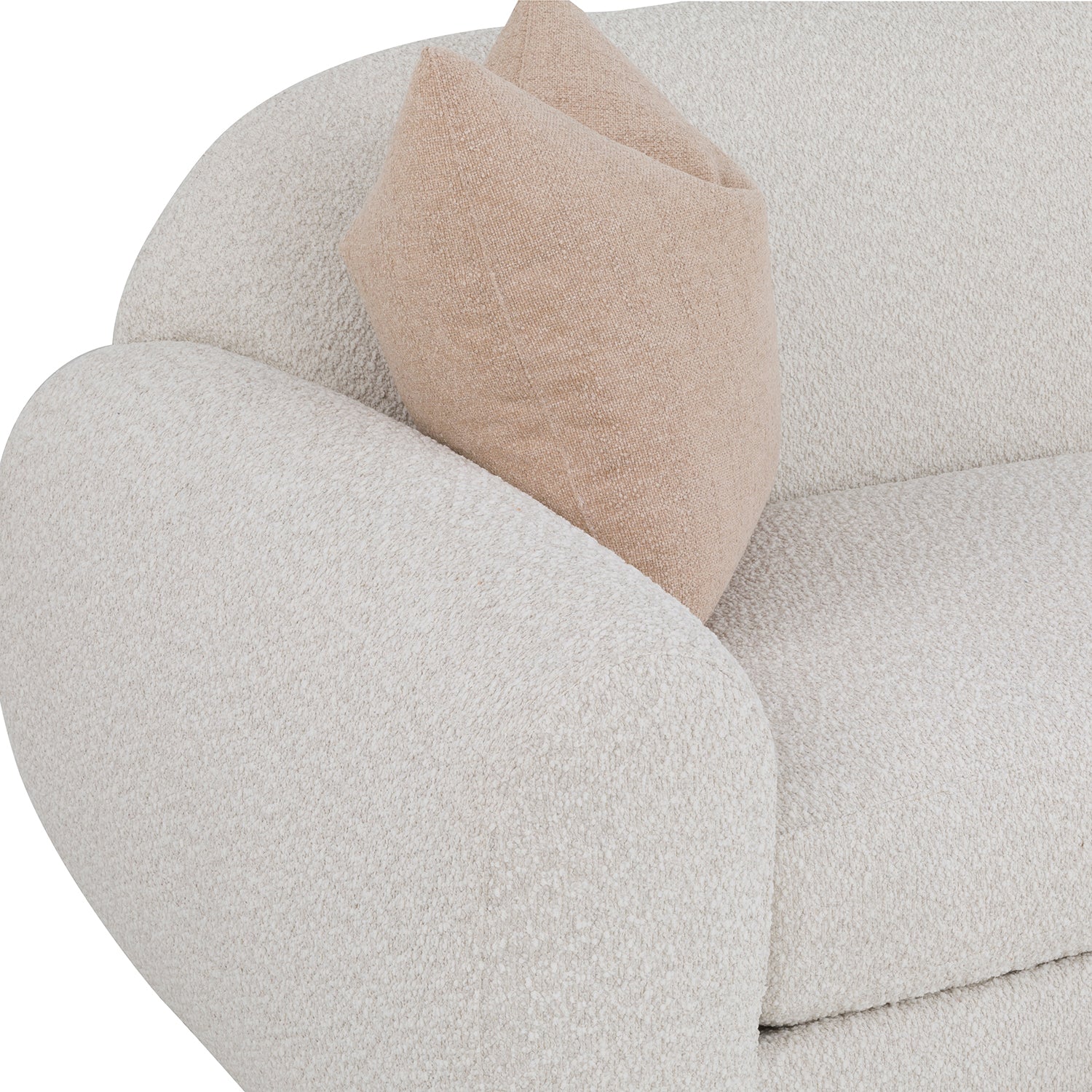 Jules Rain 103in Grande Sofa with pillows product highlight