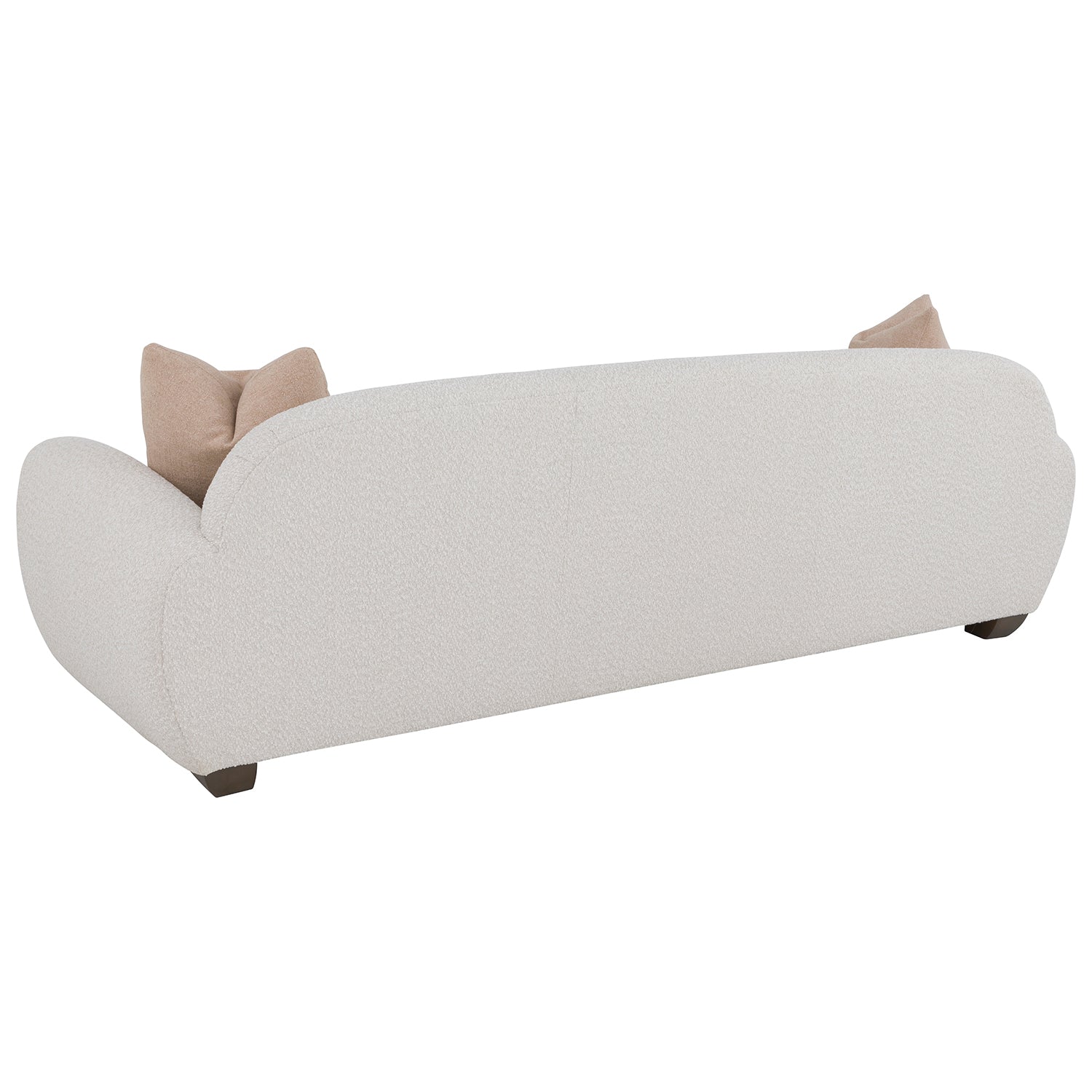 Jules Rain 88in Sofa with pillows finish detail