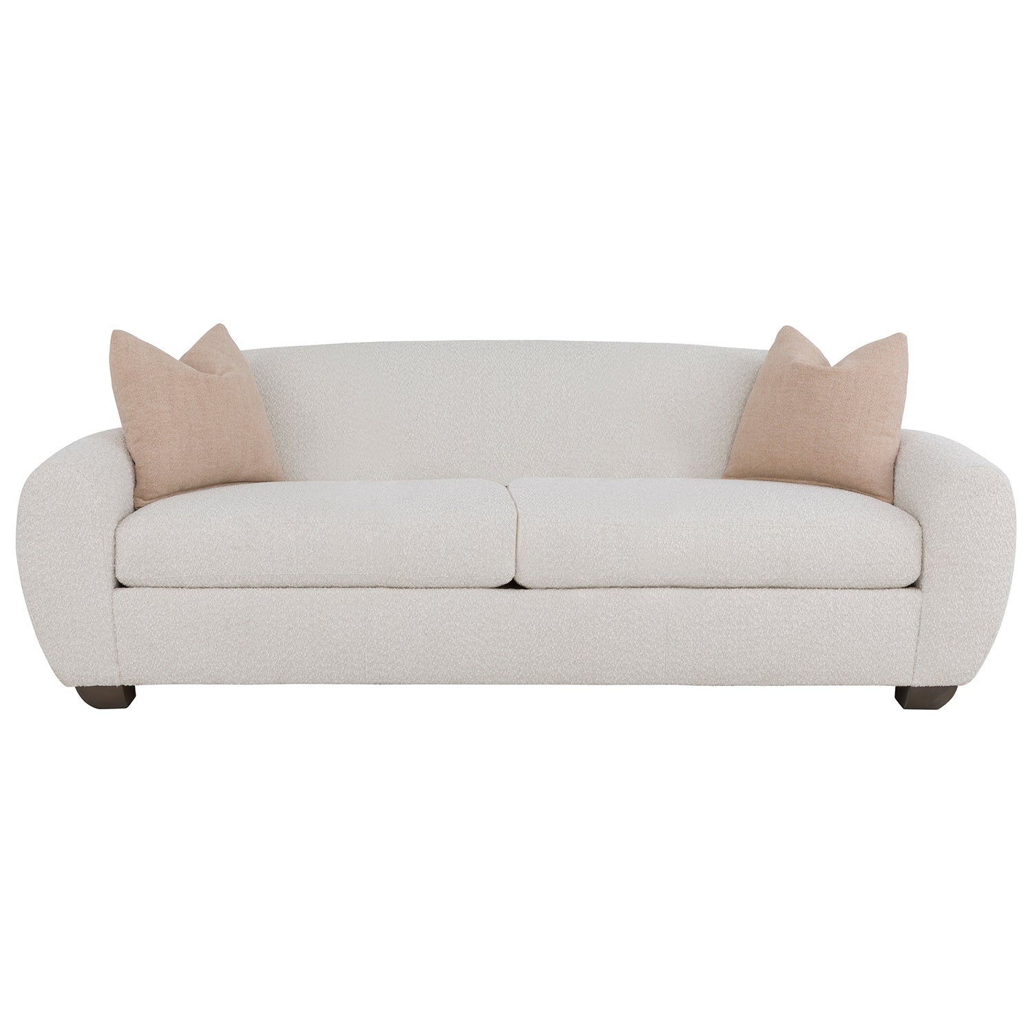 Jules Rain 88in Sofa with pillows material close-up