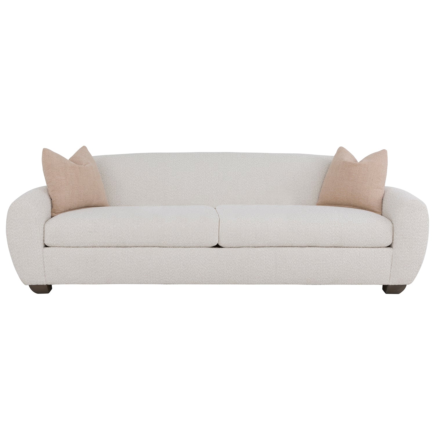 Jules Rain 103in Grande Sofa with pillows material close-up