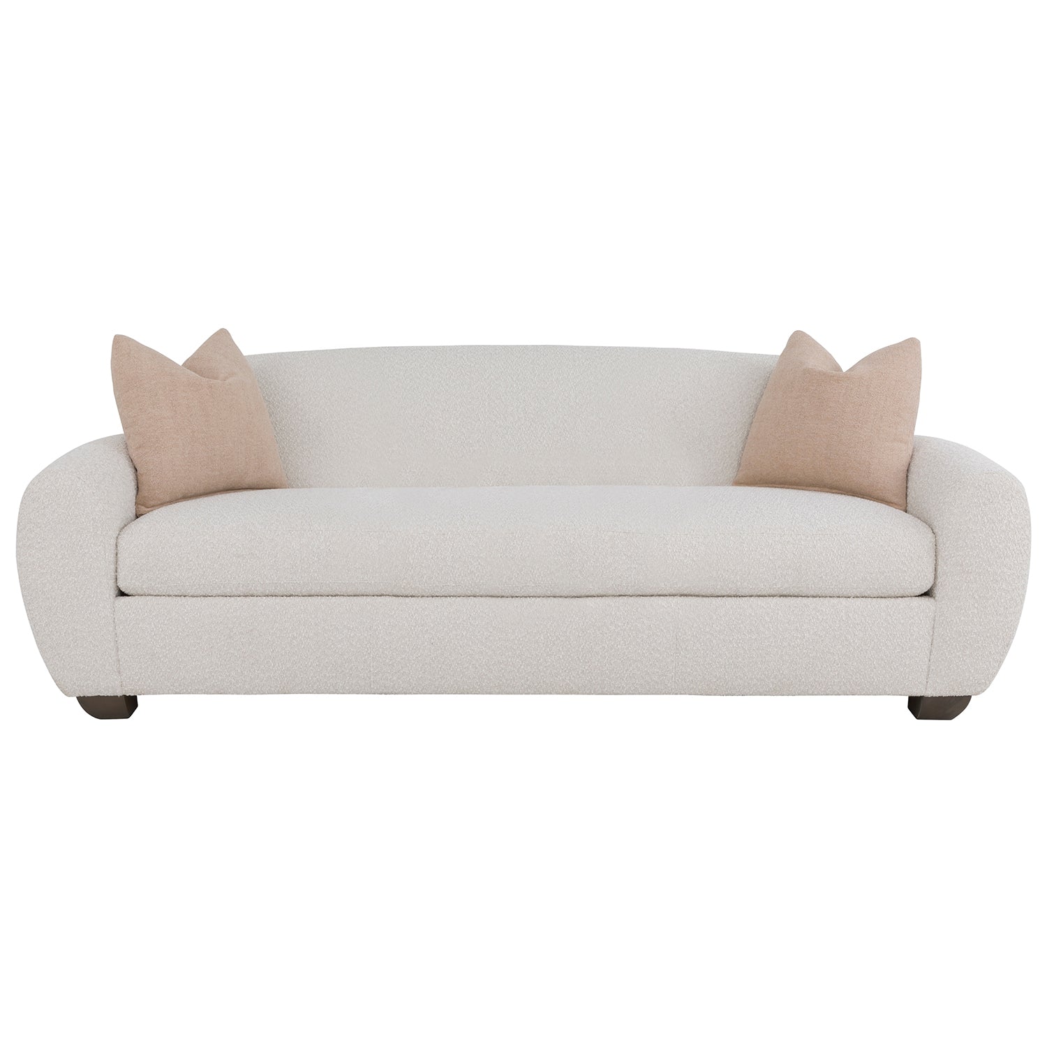 Jules Rain 88in Sofa with pillows material close-up