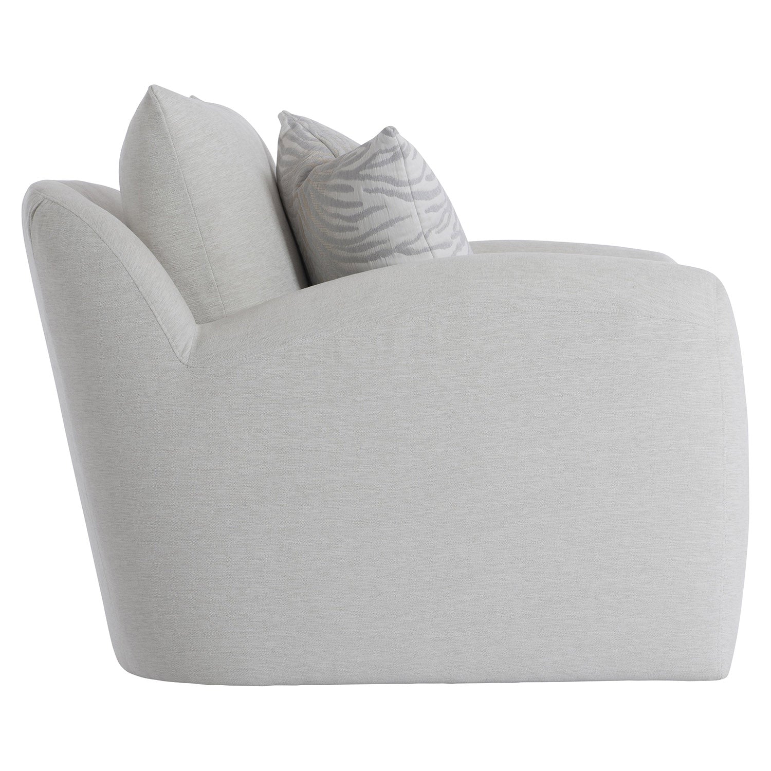 Bernhardt Living Asher Swivel Chair