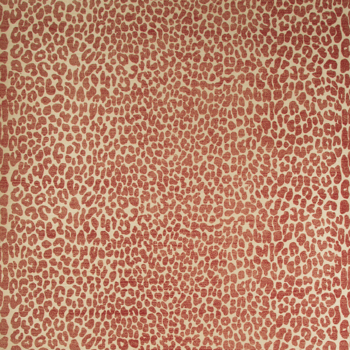 Lee Jofa Ocicat Leopard Paper Red Wallpaper