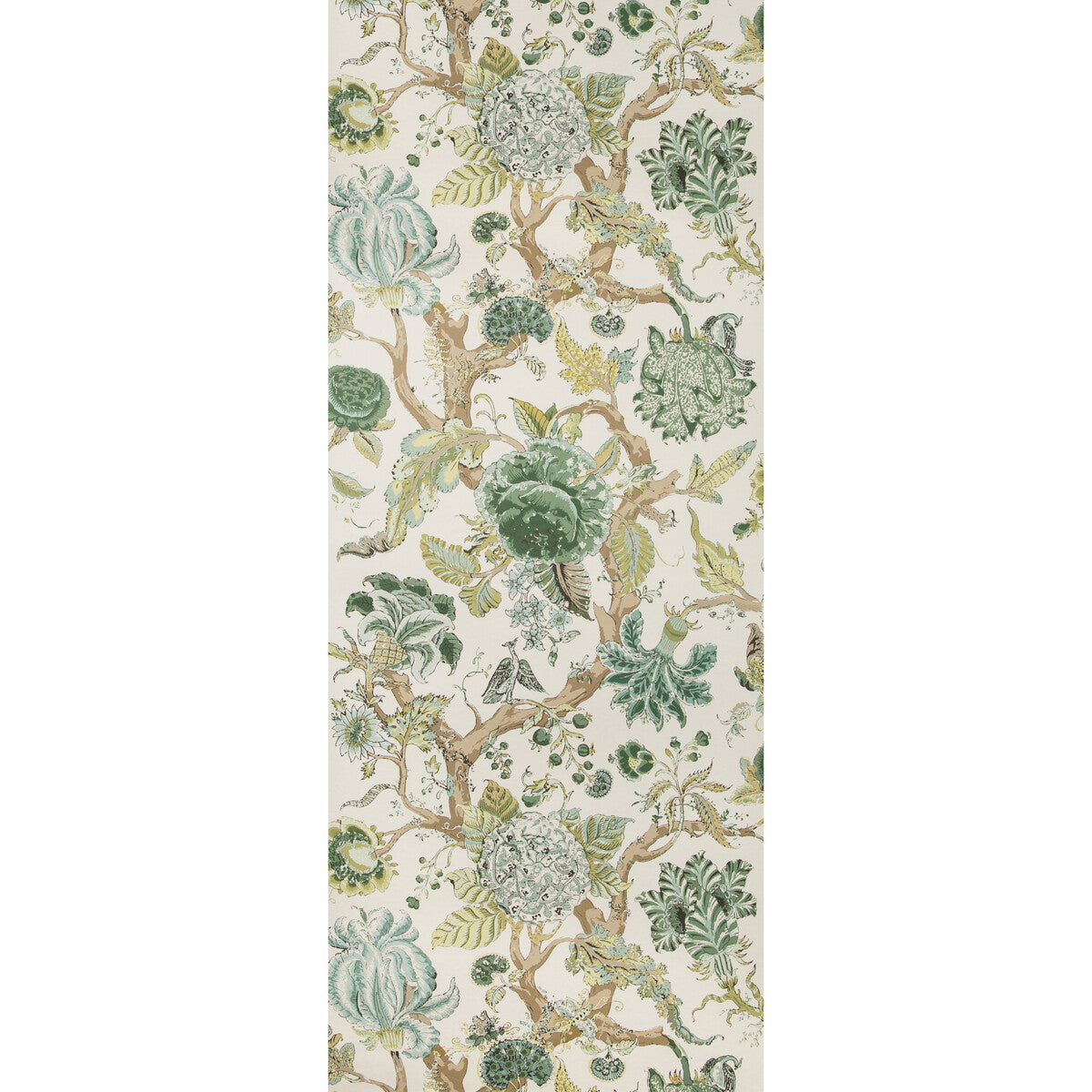 Lee Jofa Manor HouseAdlington Paper Green Wallpaper