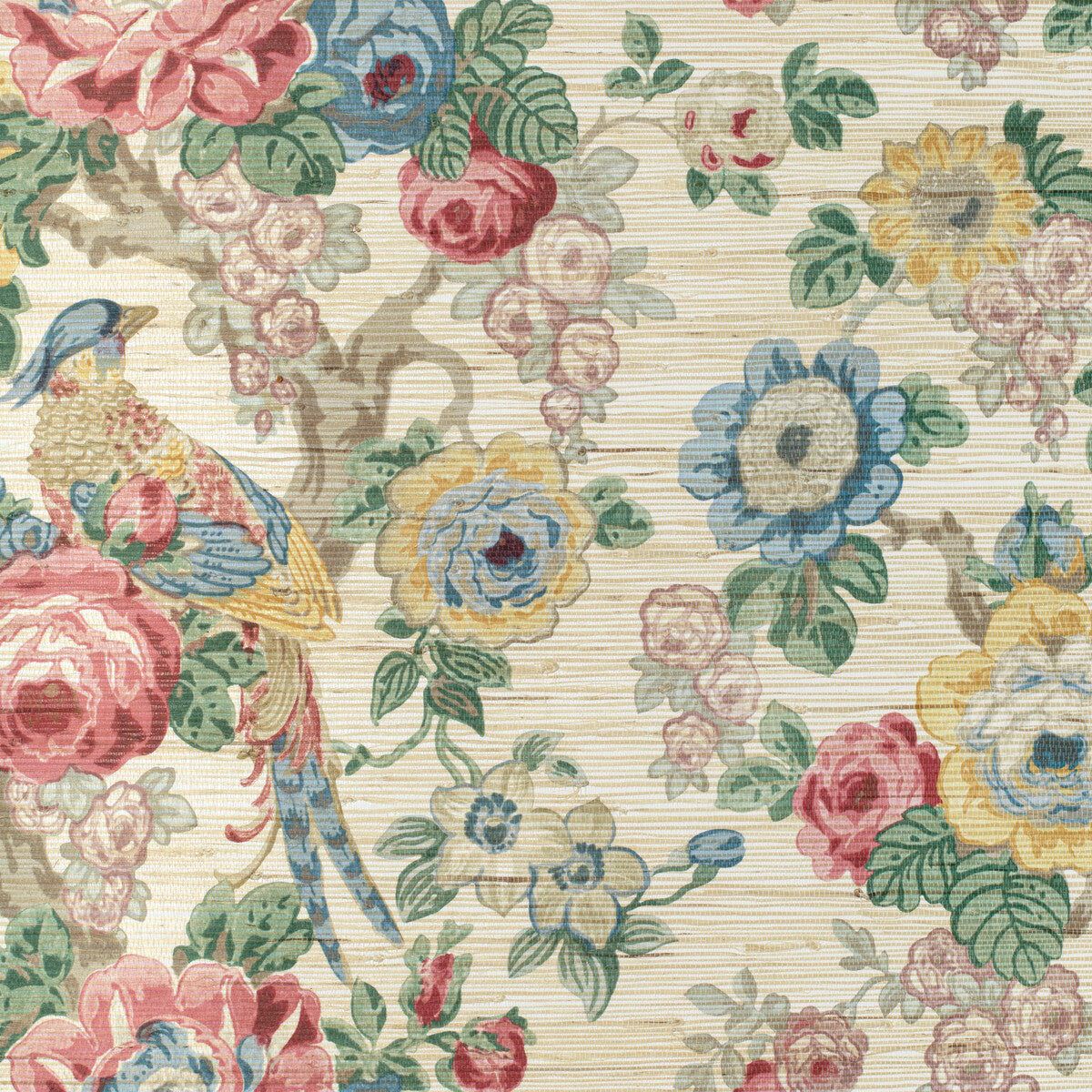 Lee Jofa Avondale Paper Rose/Gold Wallpaper